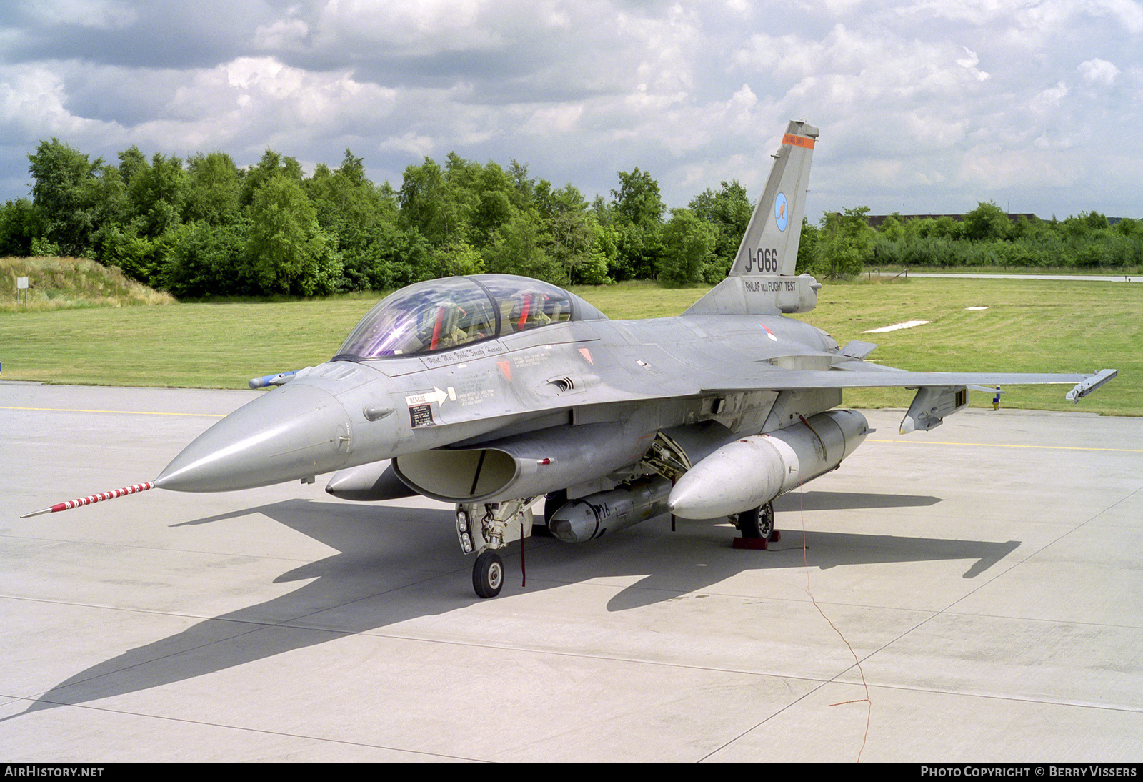 Aircraft Photo of J-066 | General Dynamics F-16BM Fighting Falcon | Netherlands - Air Force | AirHistory.net #206060