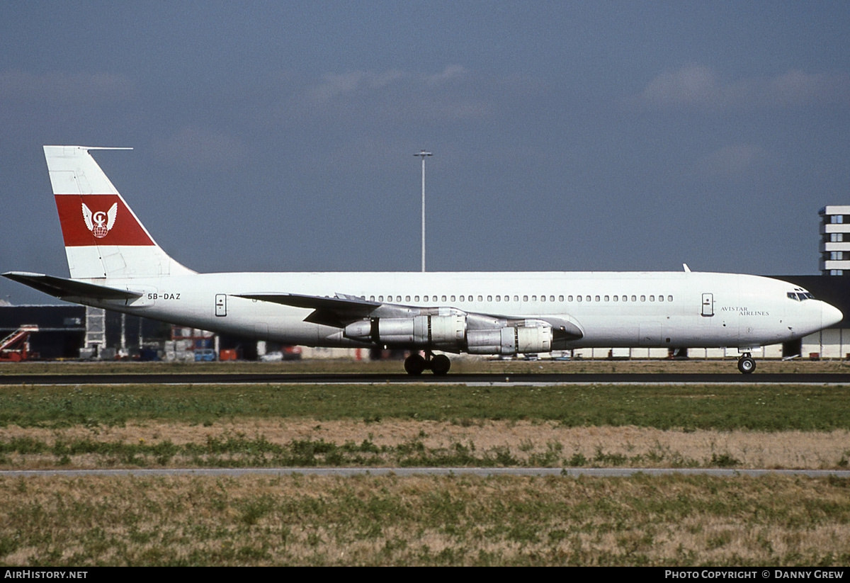 Aircraft Photo of 5B-DAZ | Boeing 707-328C | Avistar Airlines | AirHistory.net #206078