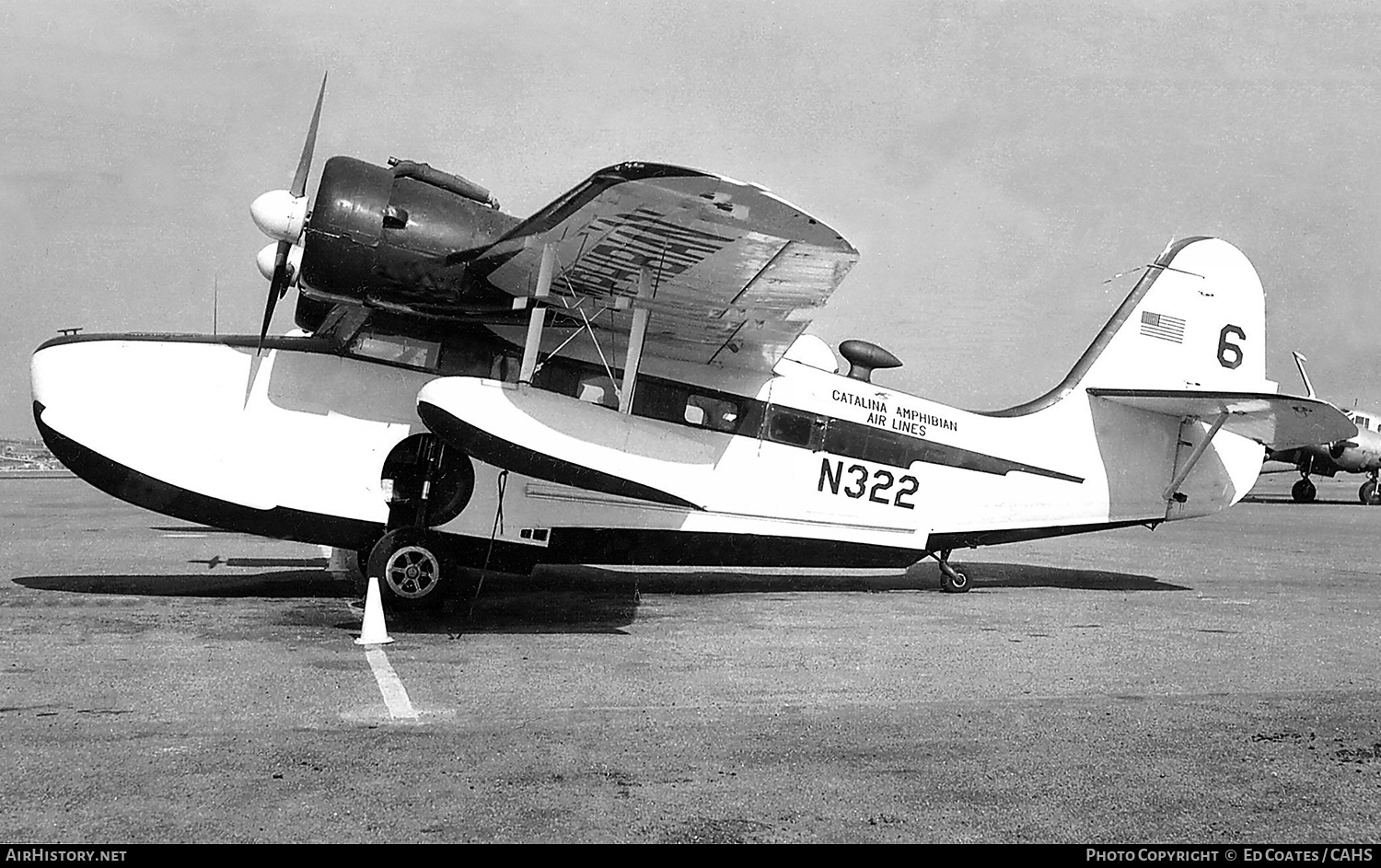 Aircraft Photo of N322 | Grumman G-21A Goose | Catalina Amphibian Air Lines | AirHistory.net #206114