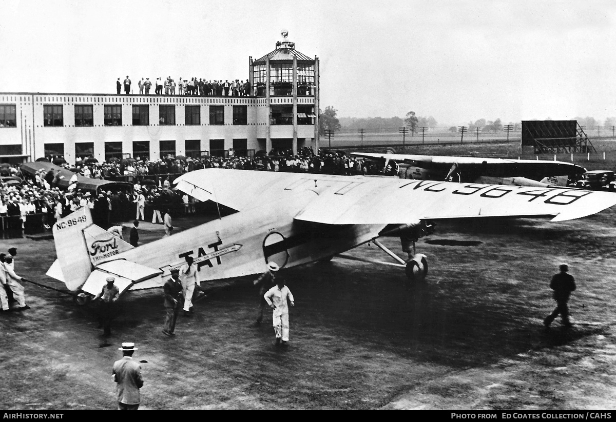 Aircraft Photo of NC9648 | Ford 5-AT-C Tri-Motor | TAT - Transcontinental Air Transport | AirHistory.net #206117