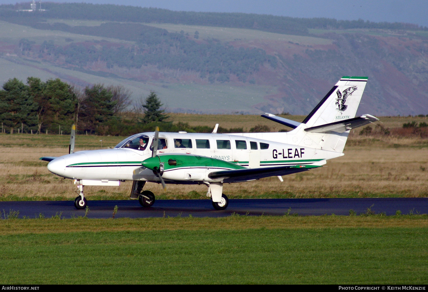 Aircraft Photo of G-LEAF | Reims F406 Caravan II | Highland Airways | AirHistory.net #206122