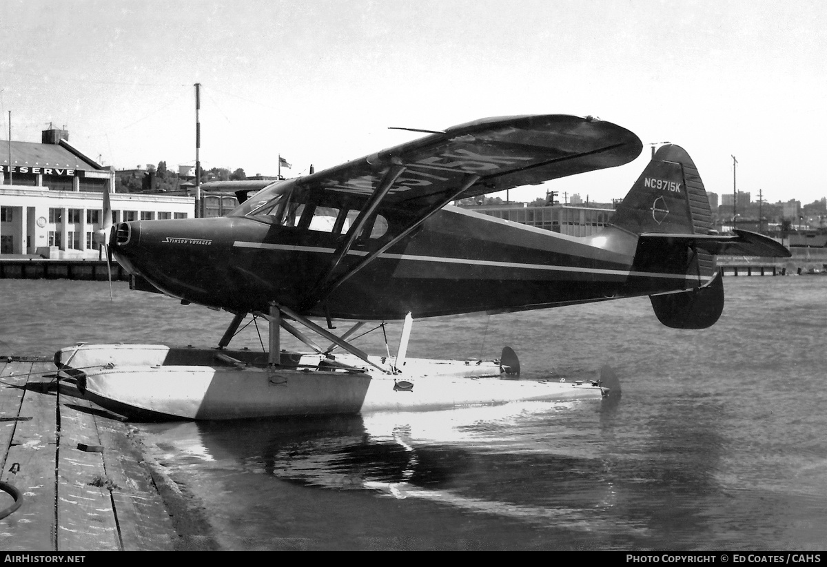 Aircraft Photo of N9715K / NC9715K | Stinson 108-2 Voyager | AirHistory.net #206126