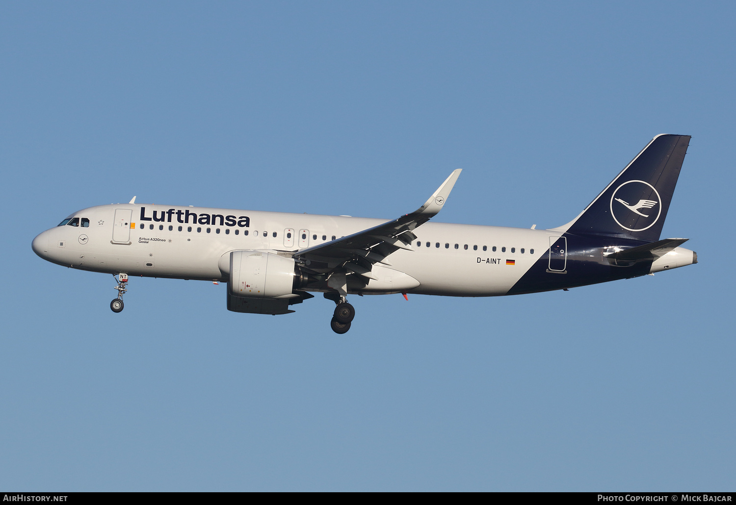 Aircraft Photo of D-AINT | Airbus A320-271N | Lufthansa | AirHistory.net #206142