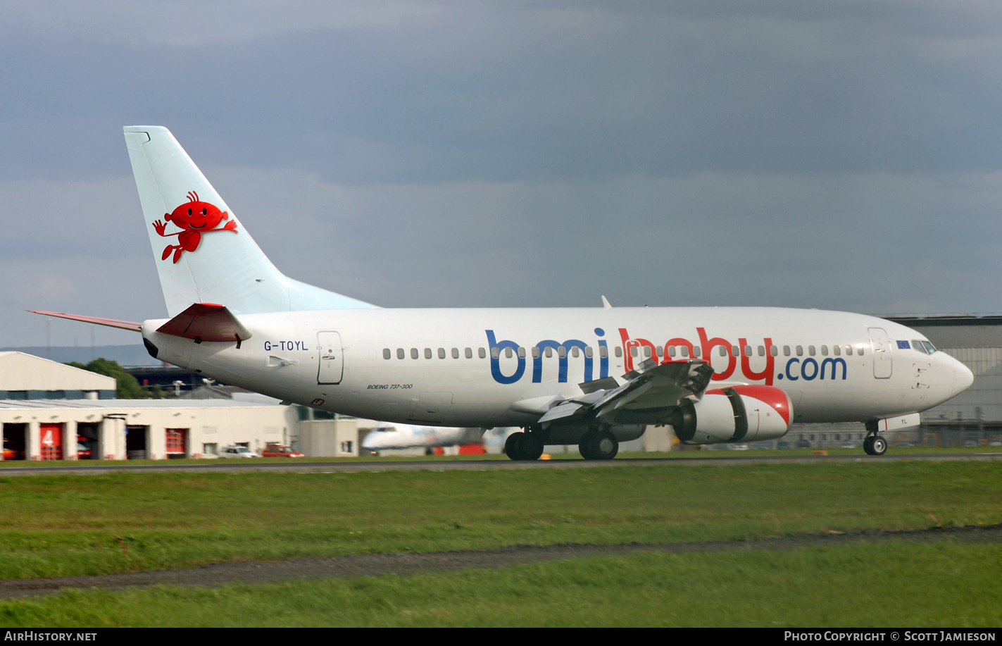 Aircraft Photo of G-TOYL | Boeing 737-36N | Bmibaby | AirHistory.net #206144