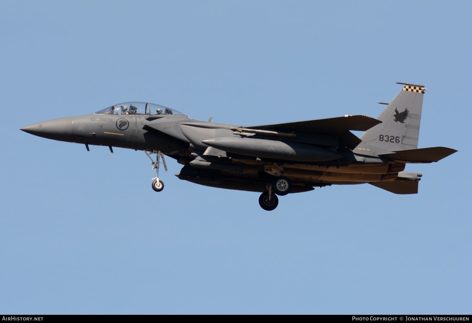 Aircraft Photo of 8326 | Boeing F-15SG Strike Eagle | Singapore - Air Force | AirHistory.net #206152