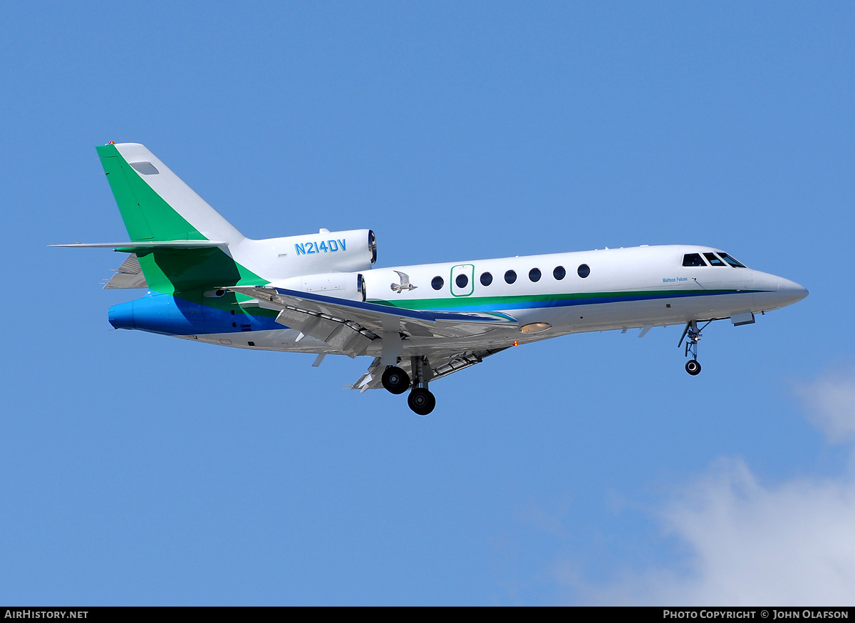 Aircraft Photo of N214DV | Dassault Falcon 50EX | AirHistory.net #206154