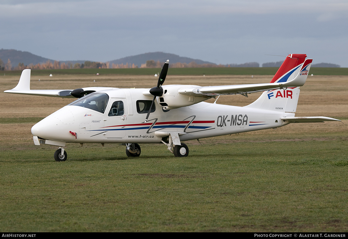 Aircraft Photo of OK-MSA | Tecnam P-2006T | F Air | AirHistory.net #206159