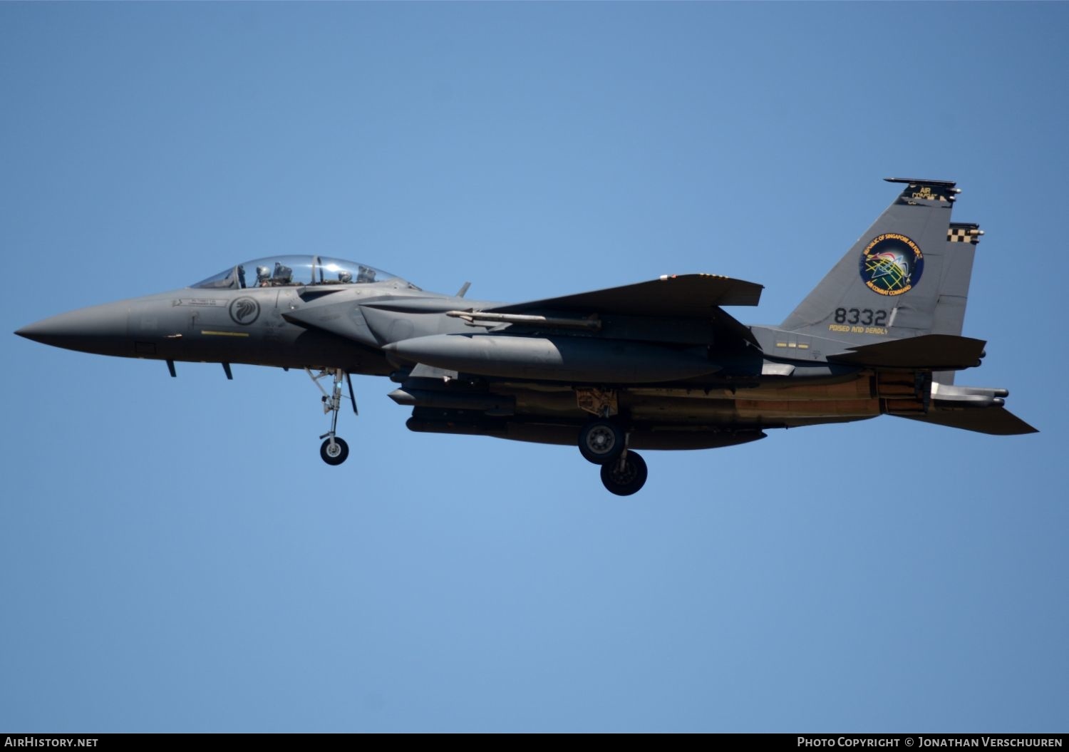 Aircraft Photo of 8332 | Boeing F-15SG Strike Eagle | Singapore - Air Force | AirHistory.net #206161