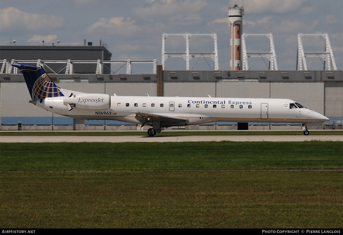 Aircraft Photo of N16963 | Embraer ERJ-145LR (EMB-145LR) | Continental Express | AirHistory.net #206167