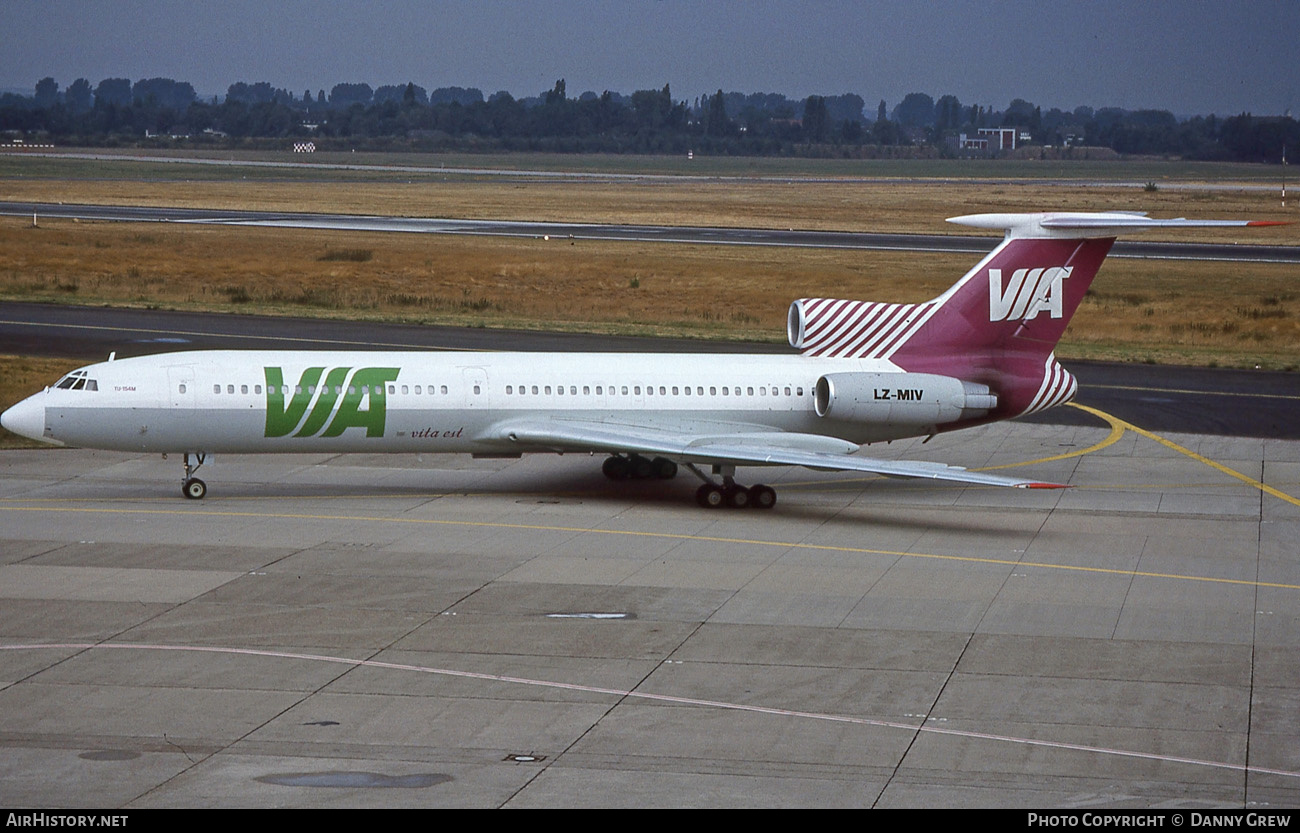 Aircraft Photo of LZ-MIV | Tupolev Tu-154M | VIA - Air VIA Bulgarian Airways | AirHistory.net #206168