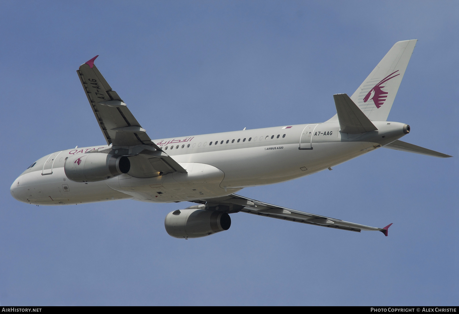 Aircraft Photo of A7-AAG | Airbus A320-232 | Qatar Airways | AirHistory.net #206176