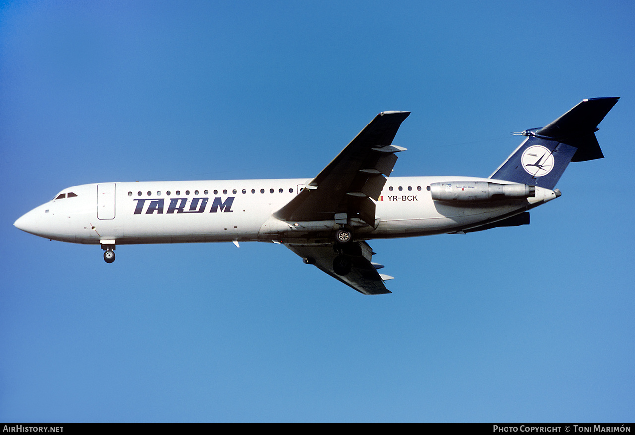 Aircraft Photo of YR-BCK | British Aerospace BAC-111-525FT One-Eleven | TAROM - Transporturile Aeriene Române | AirHistory.net #206184