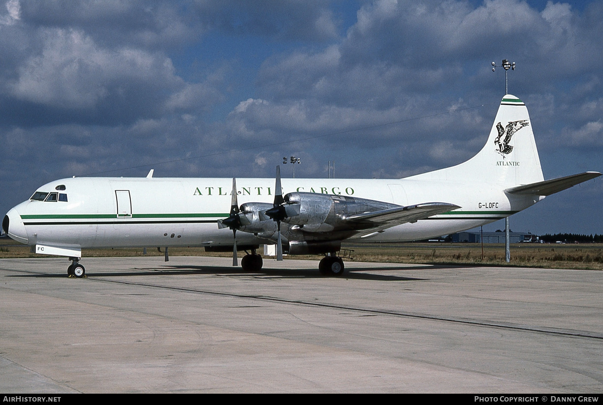 Aircraft Photo of G-LOFC | Lockheed L-188C(F) Electra | Atlantic Cargo | AirHistory.net #206185