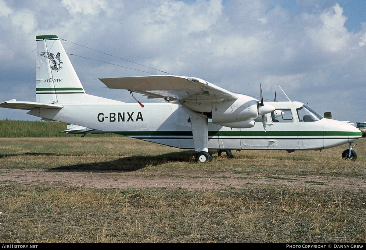 Aircraft Photo of G-BNXA | Britten-Norman BN-2A Islander | Atlantic Air Transport | AirHistory.net #206186