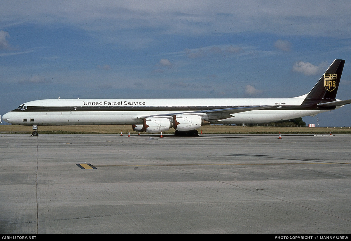 Aircraft Photo of N867UP | McDonnell Douglas DC-8-73AF | United Parcel Service - UPS | AirHistory.net #206209