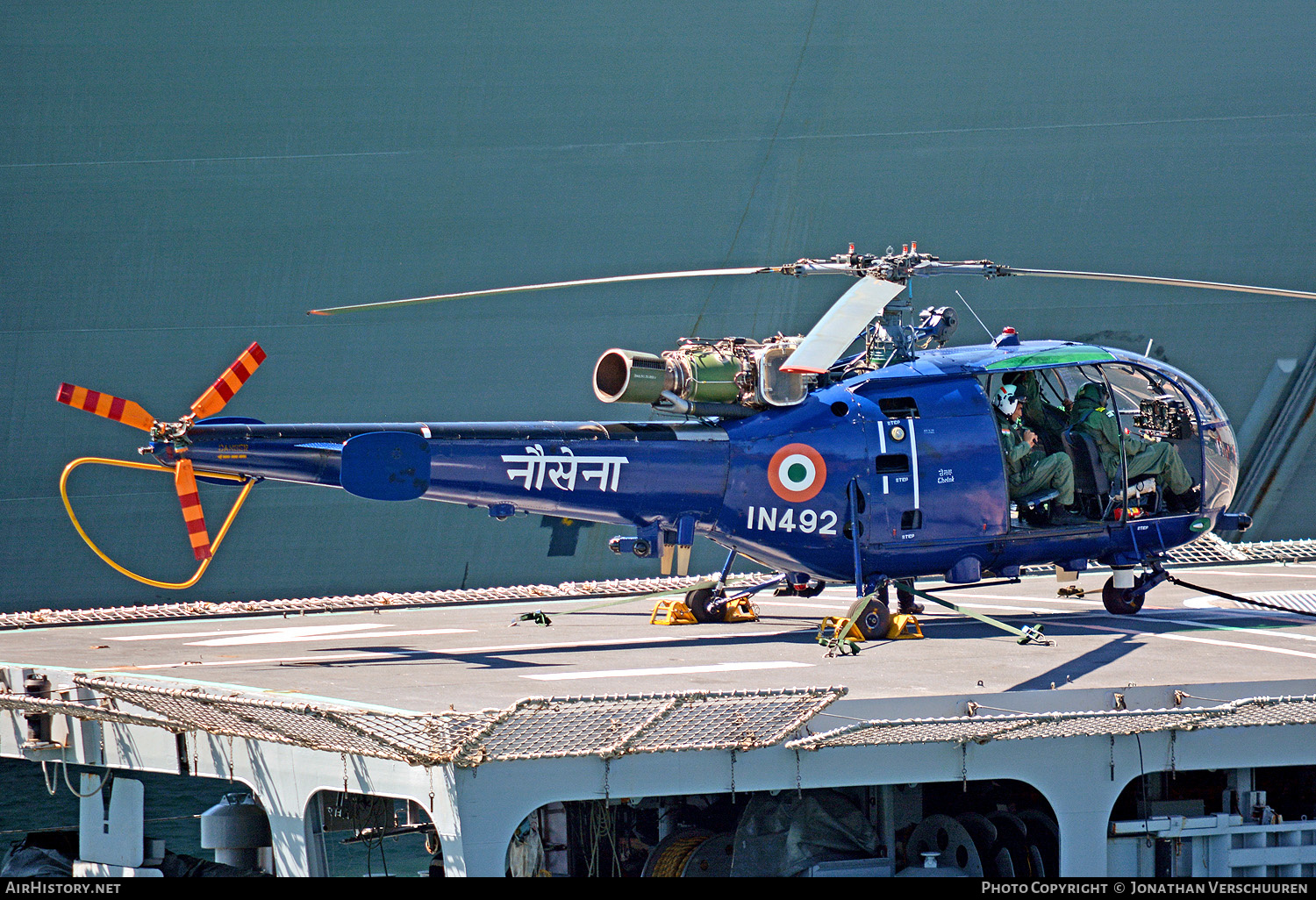 Aircraft Photo of IN492 | Hindustan SA-316B Chetak | India - Navy | AirHistory.net #206221