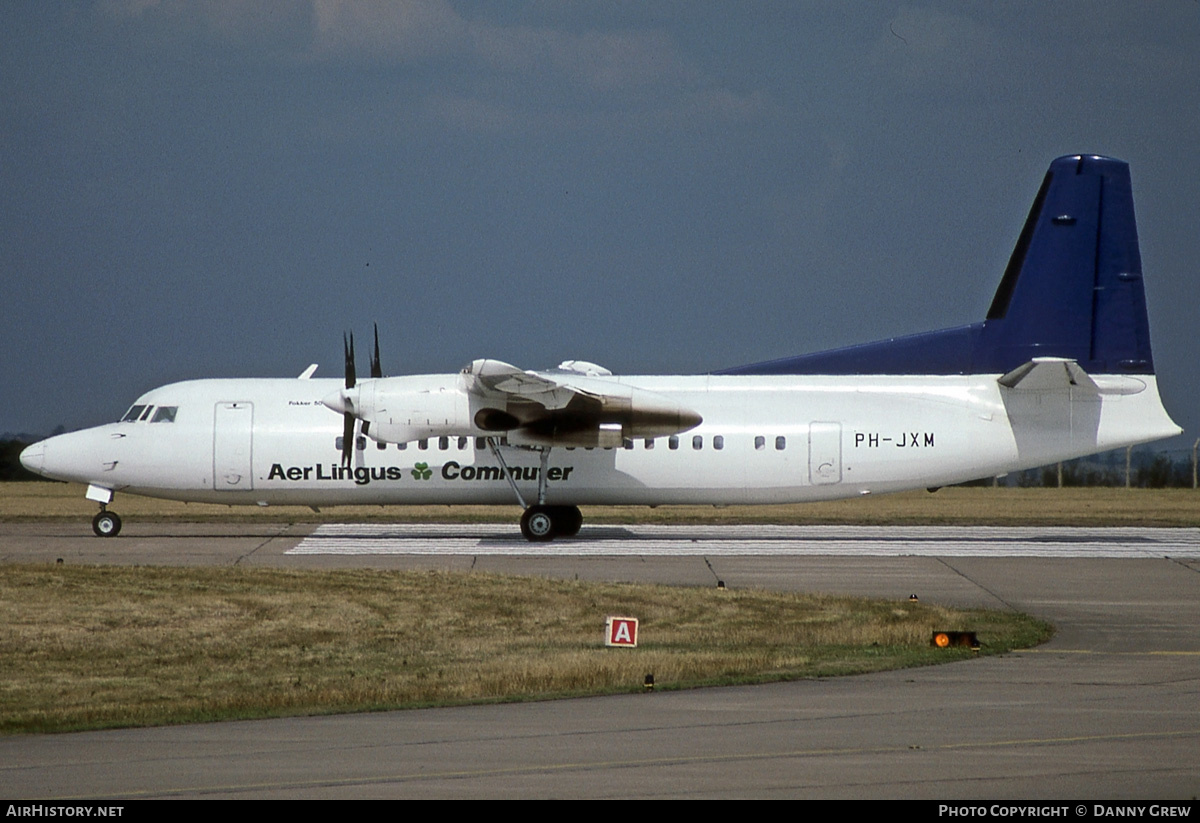 Aircraft Photo of PH-JXM | Fokker 50 | Aer Lingus Commuter | AirHistory.net #206228