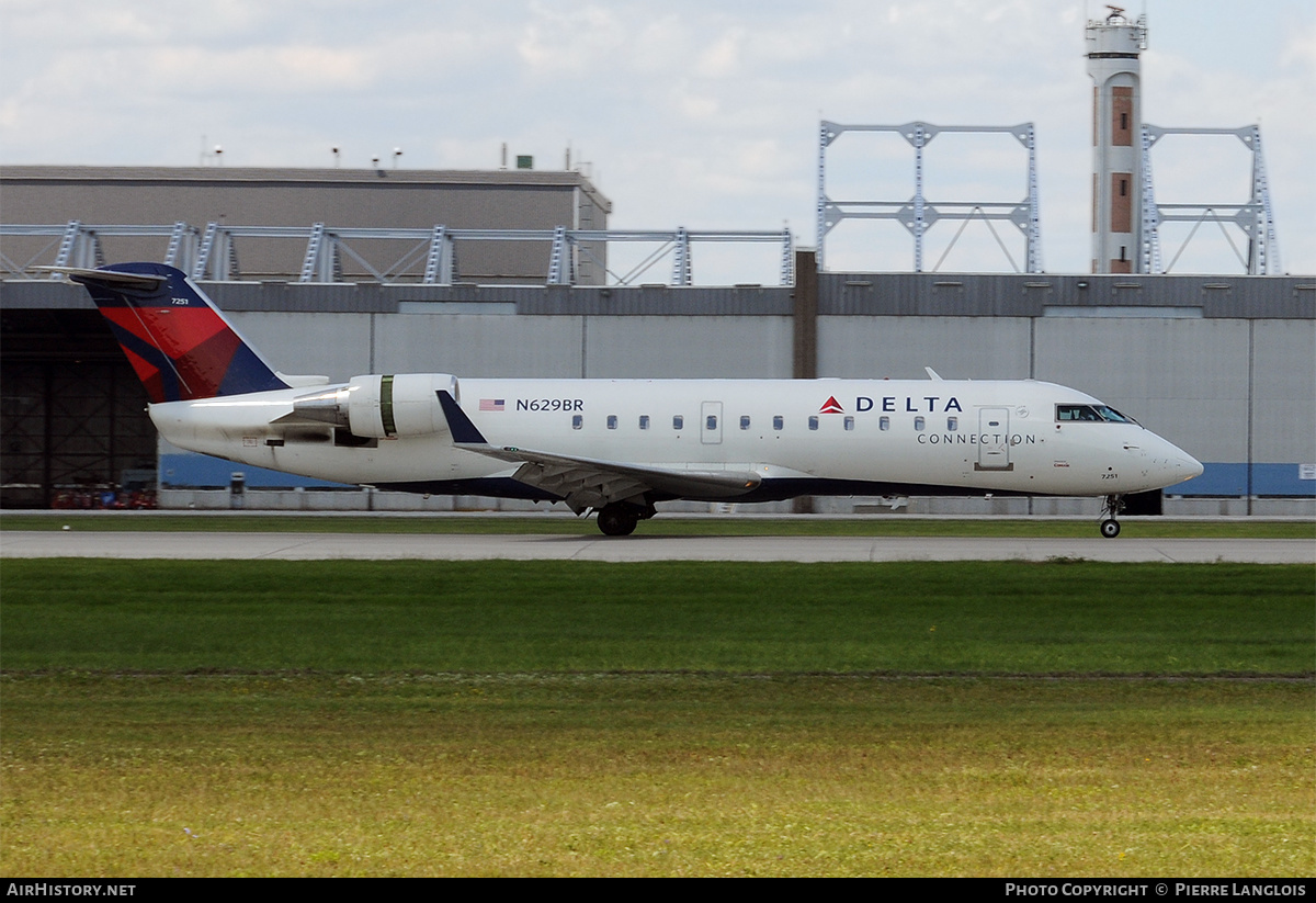 Aircraft Photo of N629BR | Bombardier CRJ-200ER (CL-600-2B19) | Delta Connection | AirHistory.net #206243