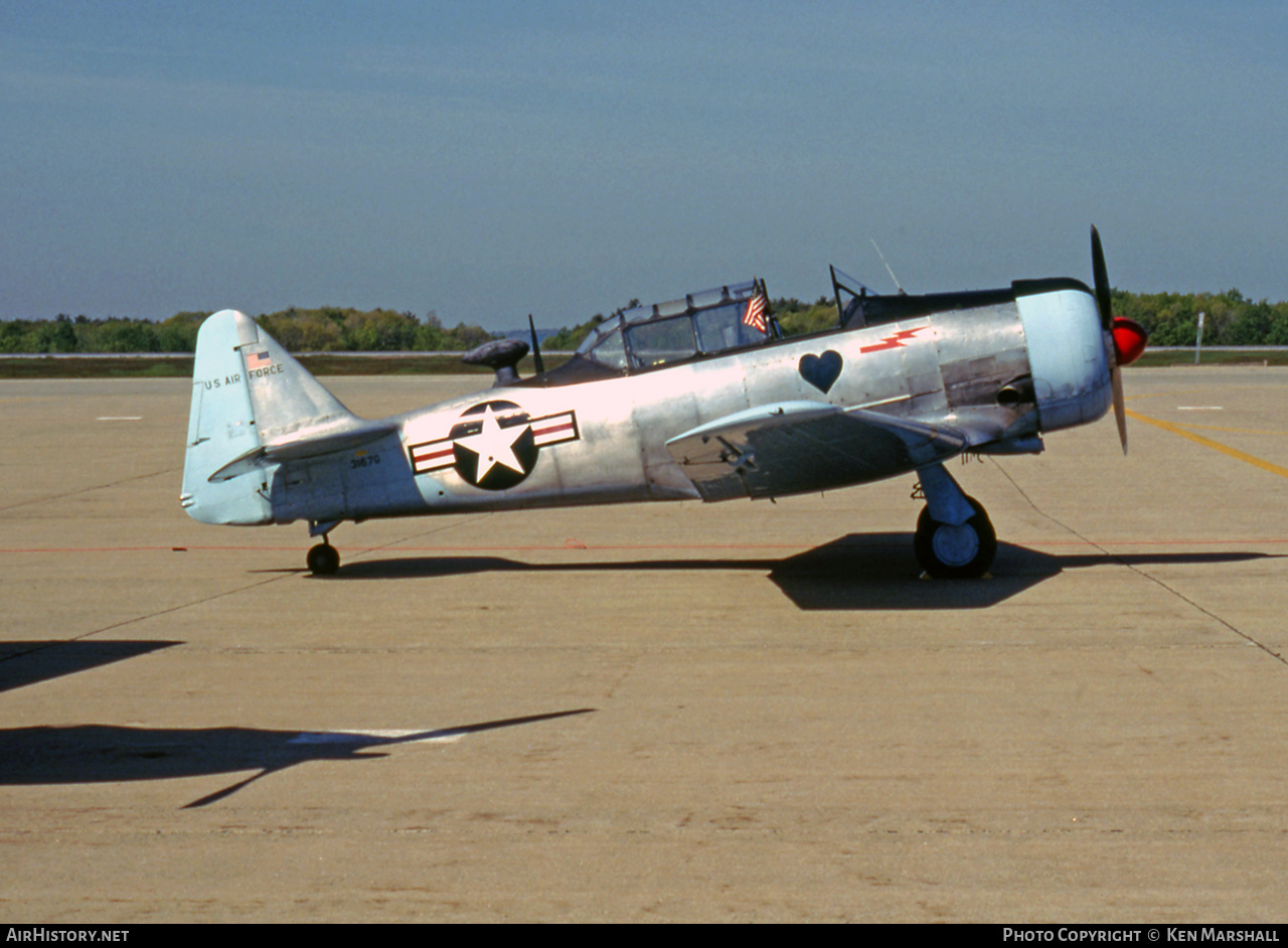 Aircraft Photo of N3167G | North American AT-6G Texan | USA - Air Force | AirHistory.net #206278