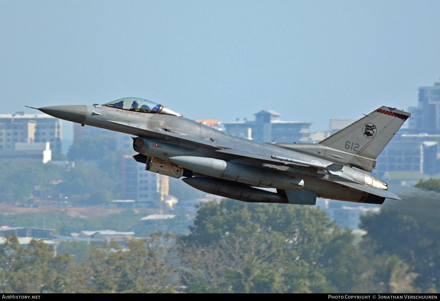 Aircraft Photo of 612 | Lockheed Martin F-16C Fighting Falcon | Singapore - Air Force | AirHistory.net #206286