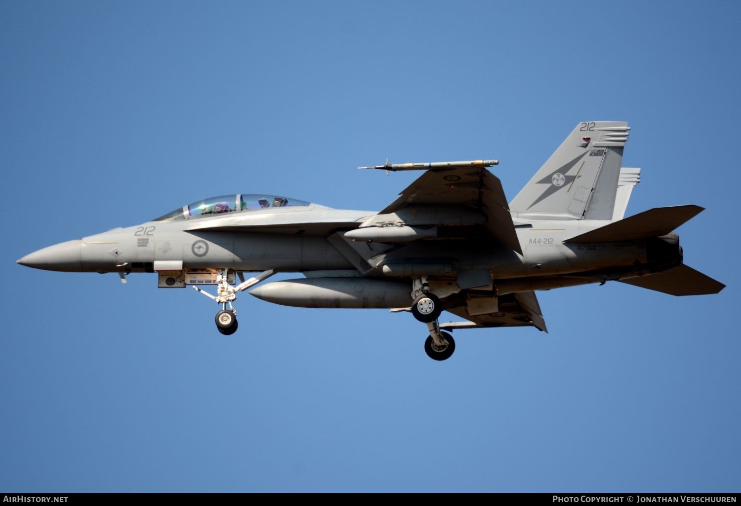 Aircraft Photo of A44-212 | Boeing F/A-18F Super Hornet | Australia - Air Force | AirHistory.net #206287