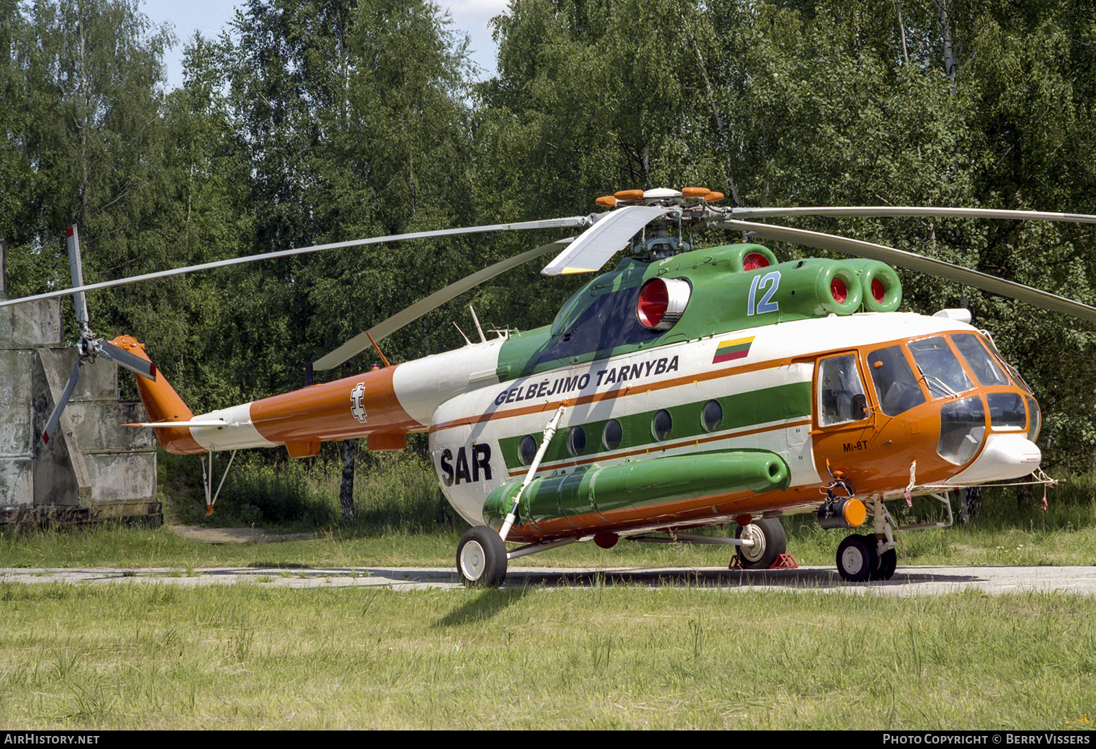Aircraft Photo of 12 | Mil Mi-8T | Lithuania - Air Force | AirHistory.net #206289