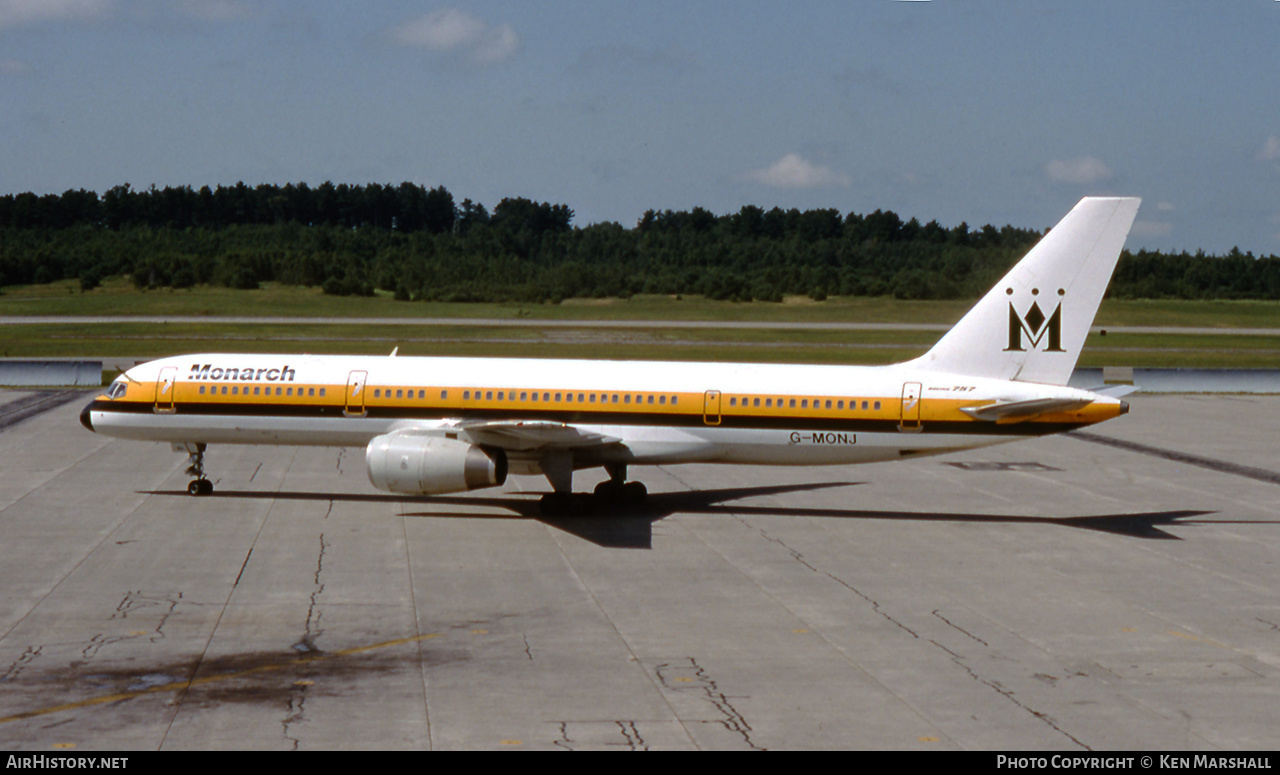 Aircraft Photo of G-MONJ | Boeing 757-2T7 | Monarch Airlines | AirHistory.net #206290