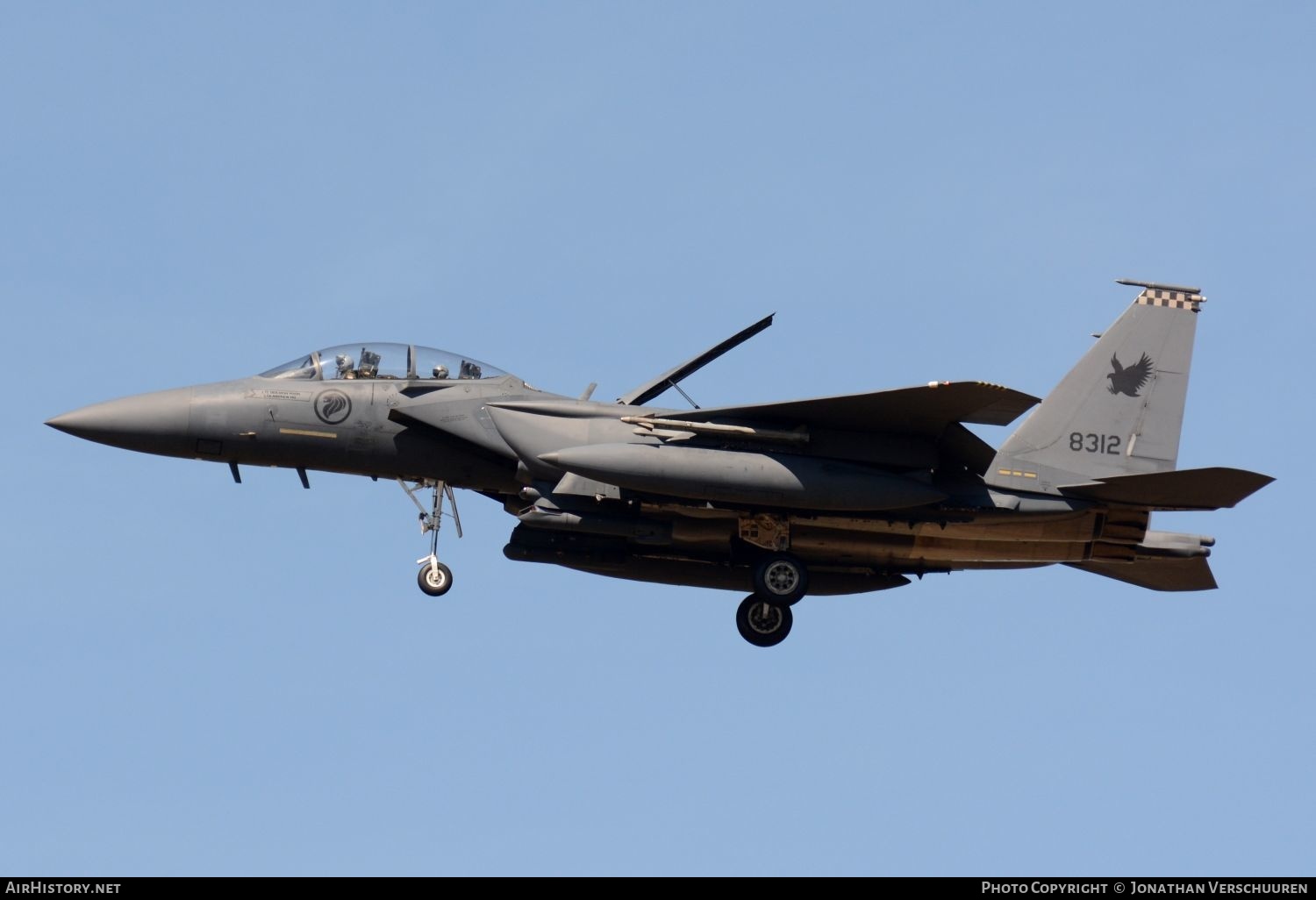 Aircraft Photo of 8312 | Boeing F-15SG Strike Eagle | Singapore - Air Force | AirHistory.net #206294