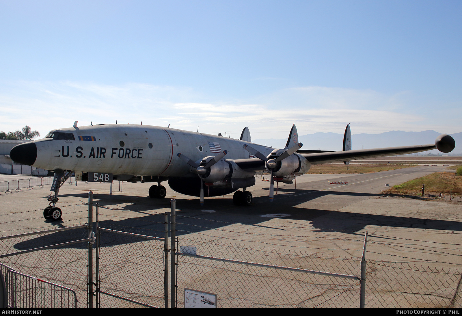 Aircraft Photo of N548GF / 30548 | Lockheed EC-121T Warning Star | USA - Air Force | AirHistory.net #206305