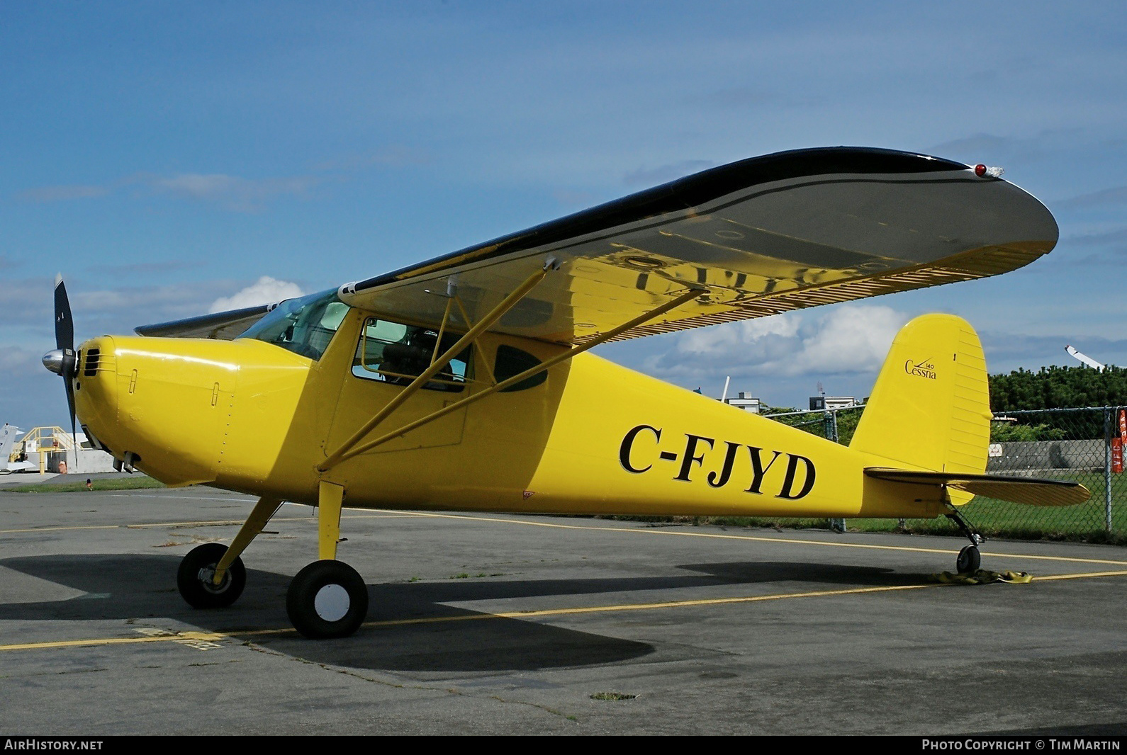 Aircraft Photo of C-FJYD | Cessna 140 | AirHistory.net #206306