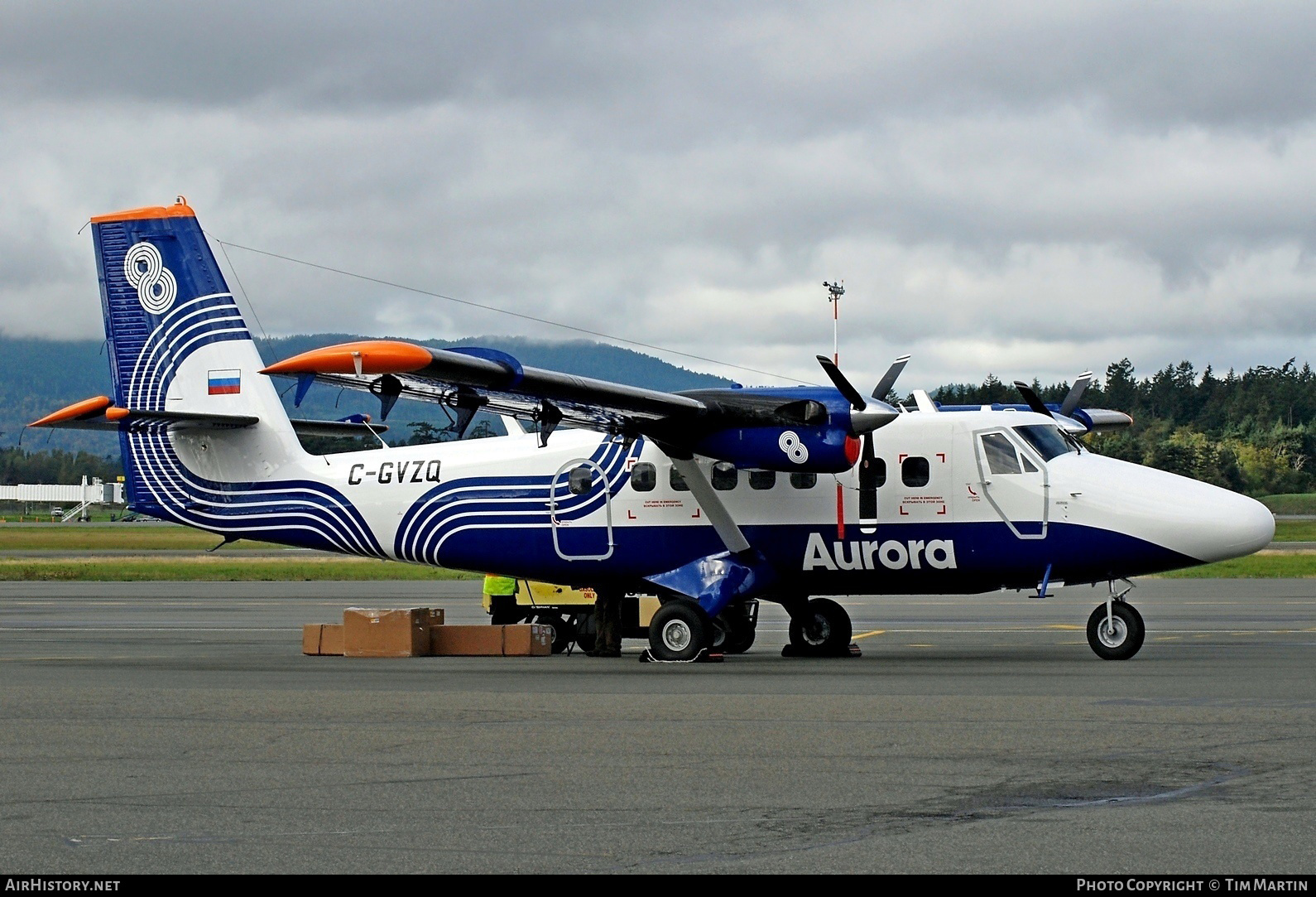 Aircraft Photo of C-GVZQ | Viking DHC-6-400 Twin Otter | Aurora Airlines | AirHistory.net #206322