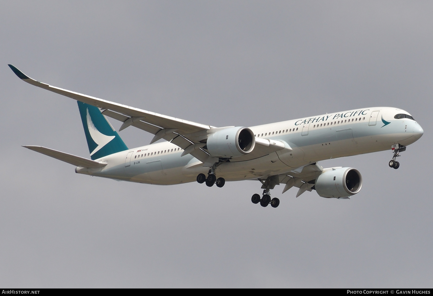 Aircraft Photo of B-LRK | Airbus A350-941 | Cathay Pacific Airways | AirHistory.net #206329