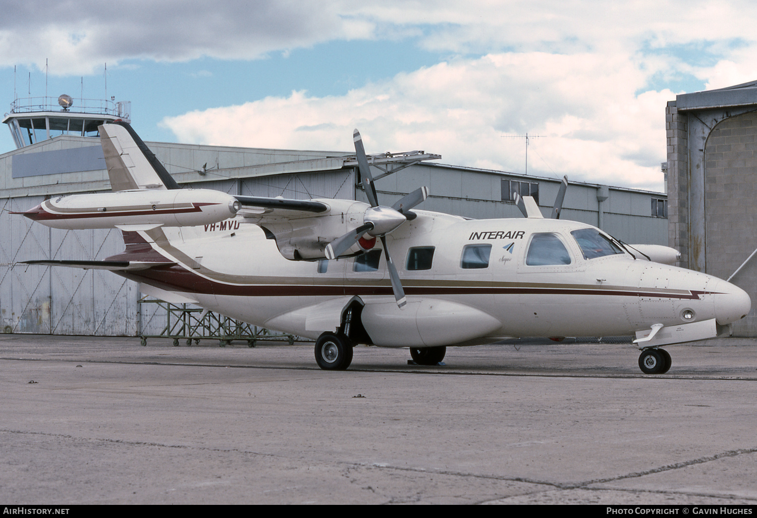 Aircraft Photo of VH-MVU | Mitsubishi MU-2 Marquise (MU-2B-60) | InterAir | AirHistory.net #206331