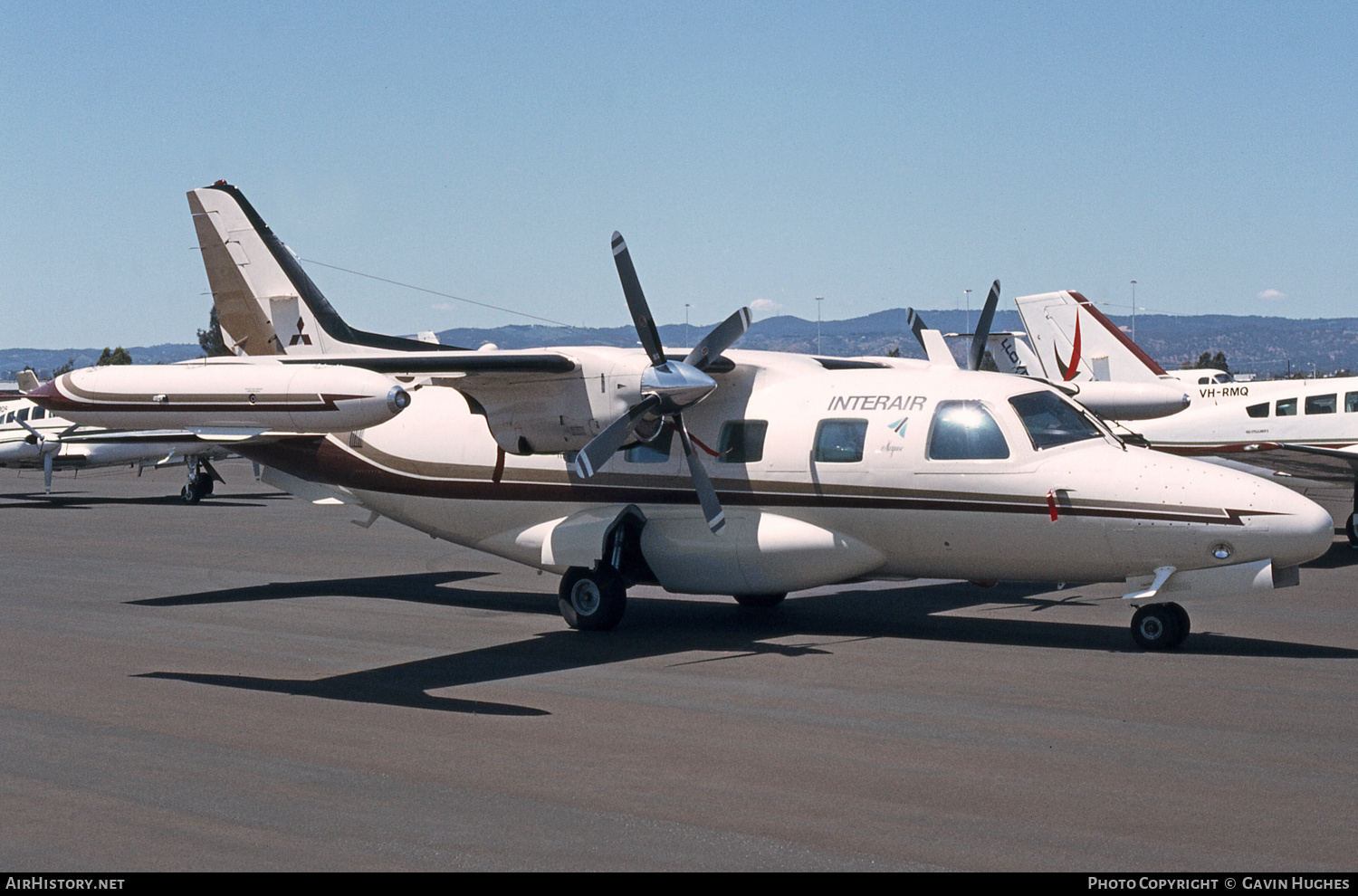 Aircraft Photo of VH-MVU | Mitsubishi MU-2 Marquise (MU-2B-60) | InterAir | AirHistory.net #206339