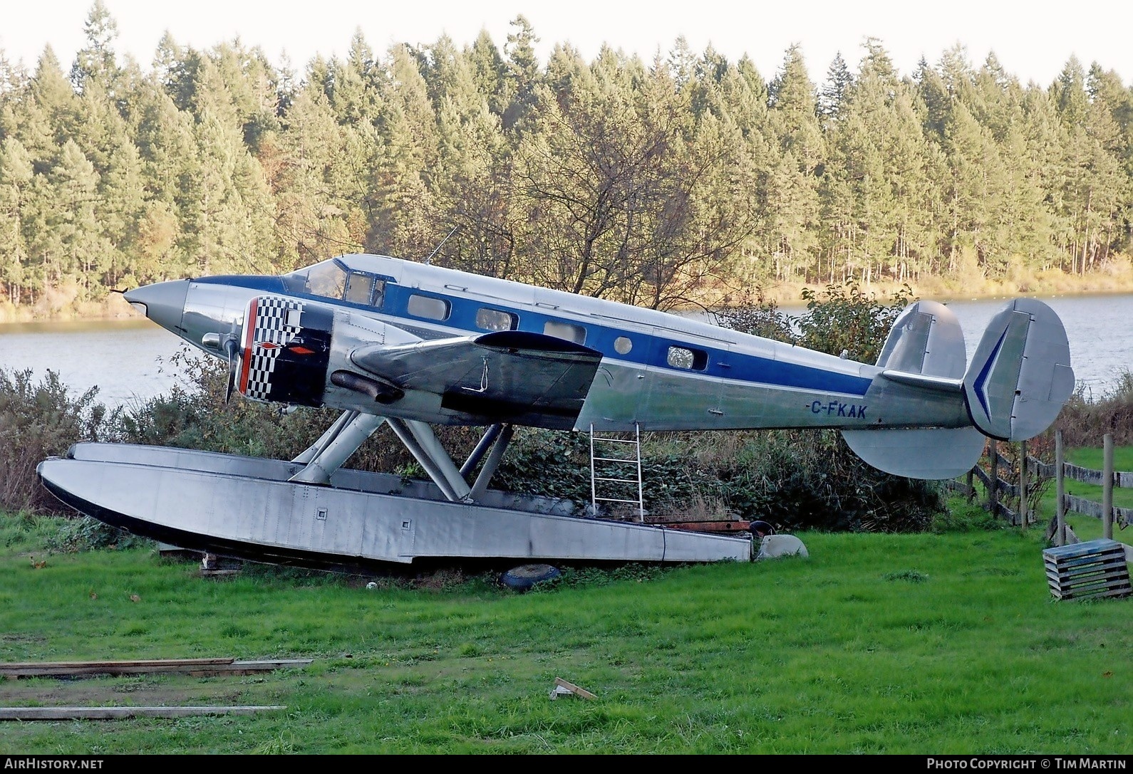 Aircraft Photo of C-FKAK | Beech Expeditor 3T | AirHistory.net #206348