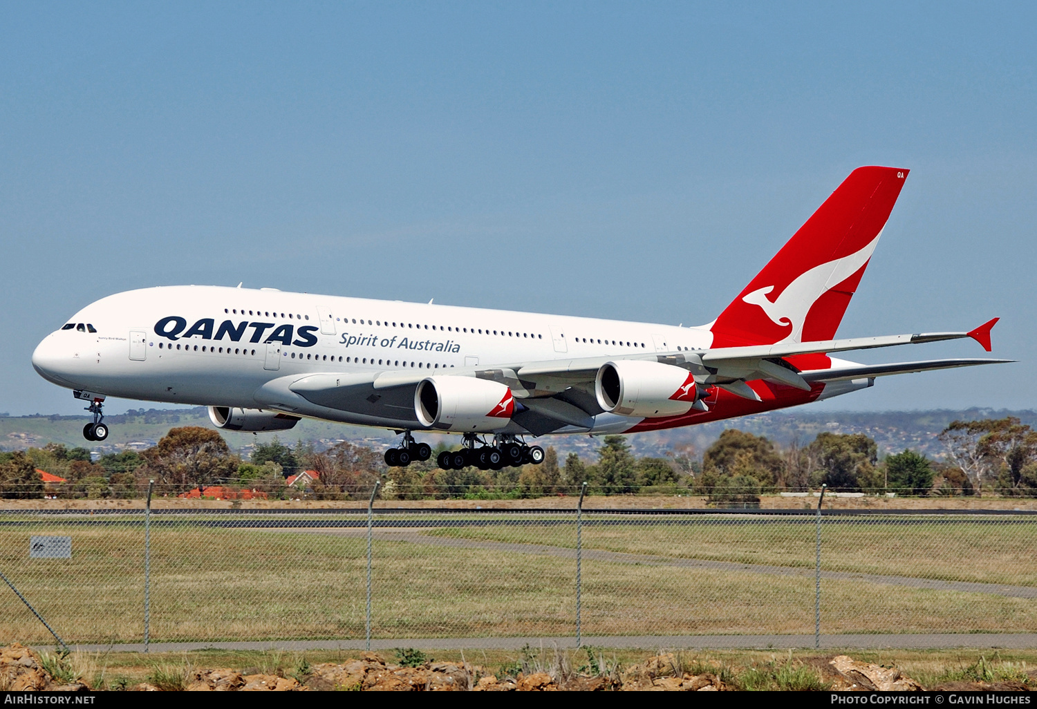Aircraft Photo of VH-OQA | Airbus A380-842 | Qantas | AirHistory.net #206354