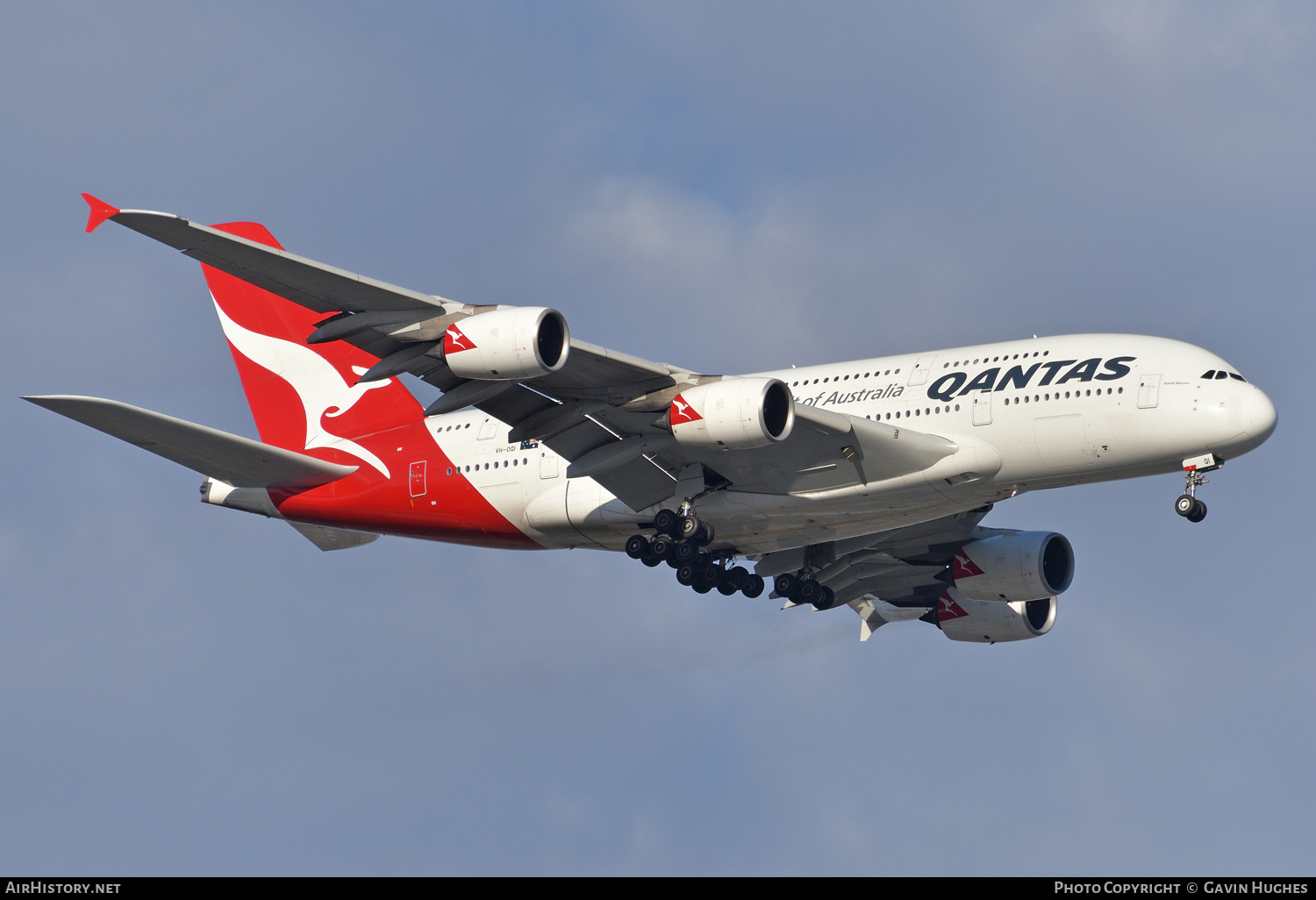 Aircraft Photo of VH-OQI | Airbus A380-842 | Qantas | AirHistory.net #206357