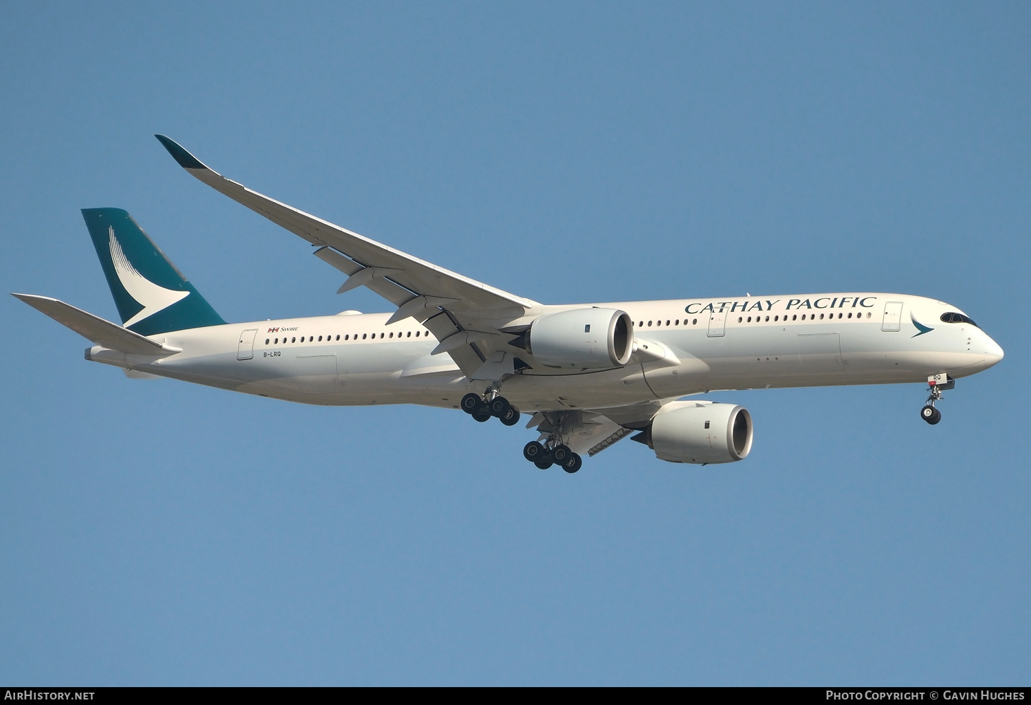Aircraft Photo of B-LRQ | Airbus A350-941 | Cathay Pacific Airways | AirHistory.net #206367