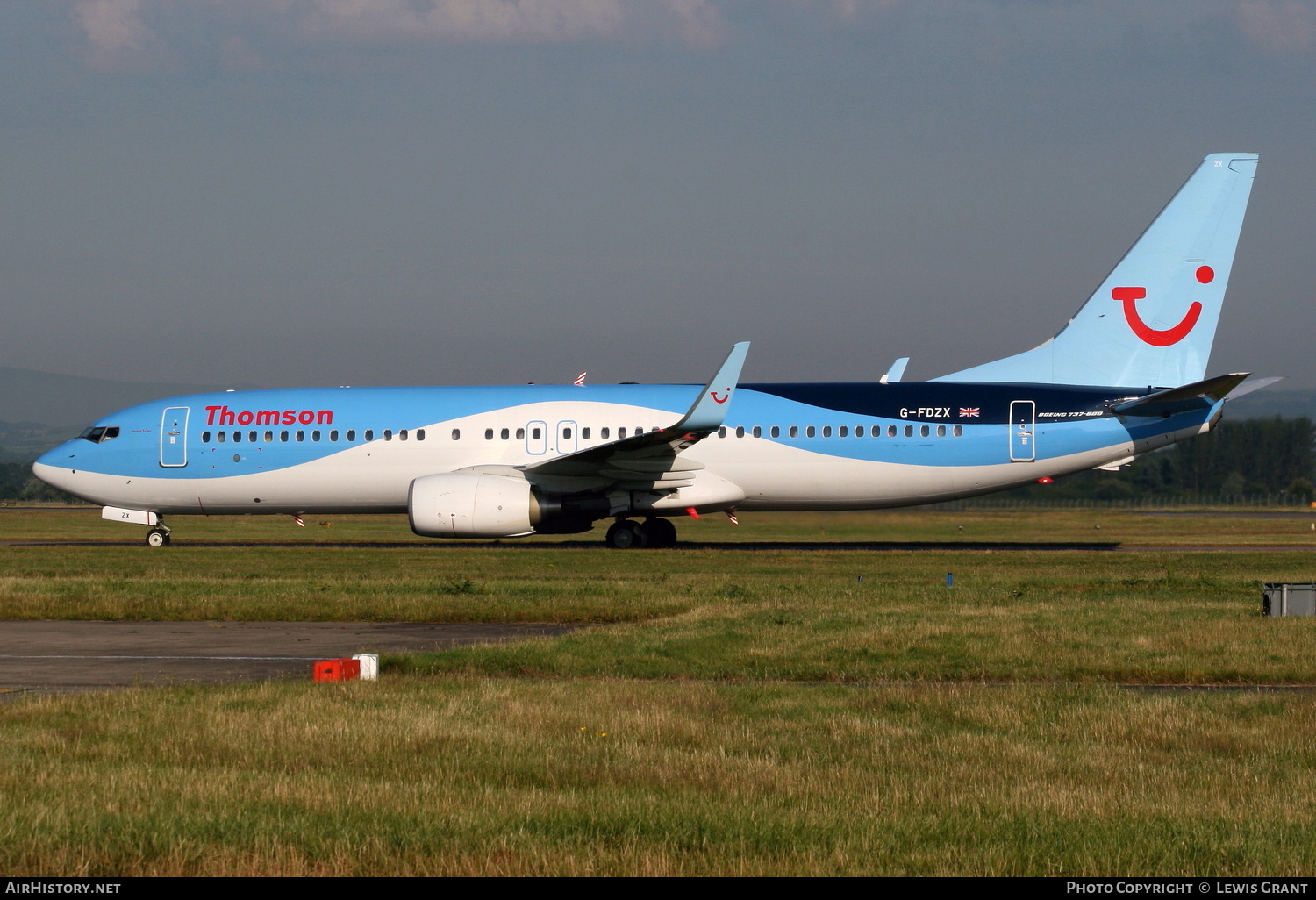 Aircraft Photo of G-FDZX | Boeing 737-8K5 | Thomson Airways | AirHistory.net #206370