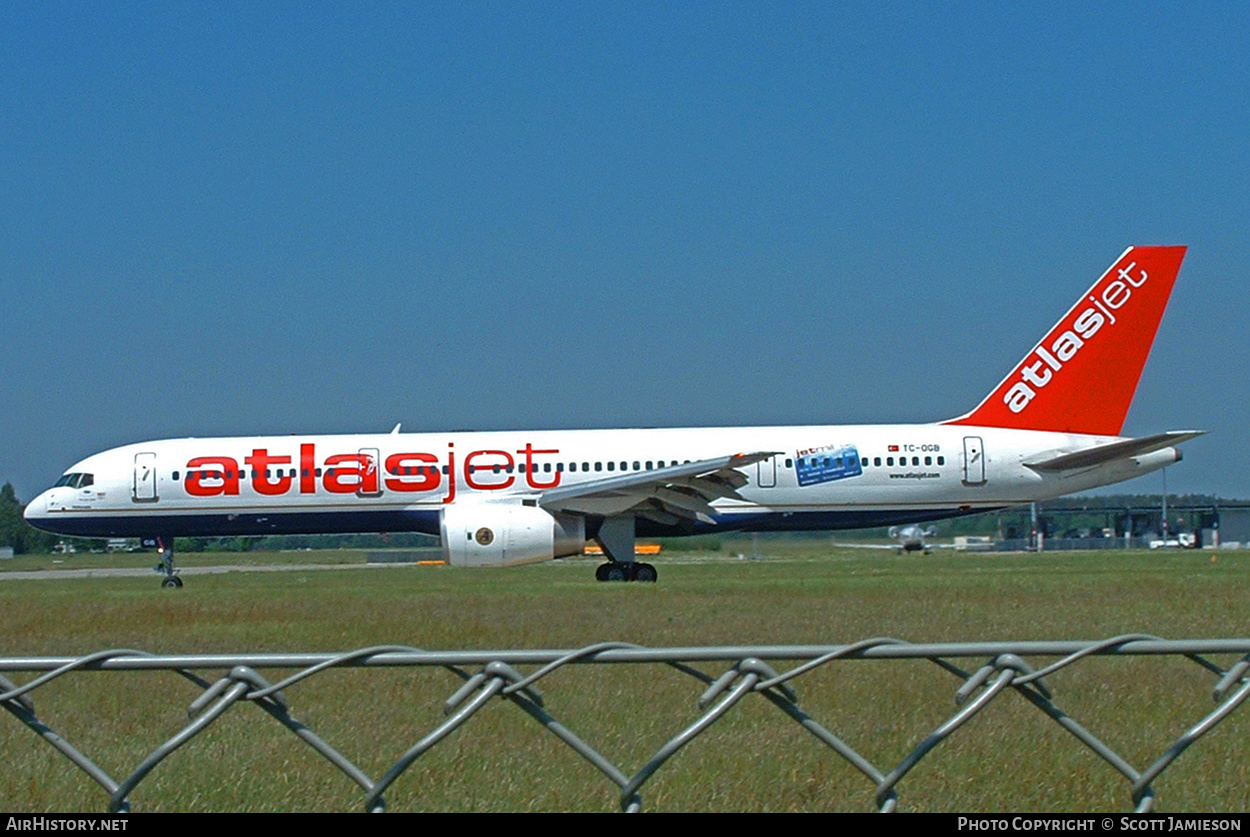 Aircraft Photo of TC-OGB | Boeing 757-225 | Atlasjet Airlines | AirHistory.net #206371