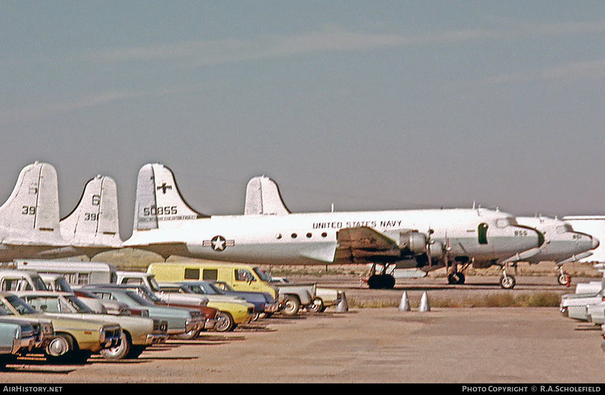 Aircraft Photo of 50855 | Douglas C-54P Skymaster | USA - Navy | AirHistory.net #206383