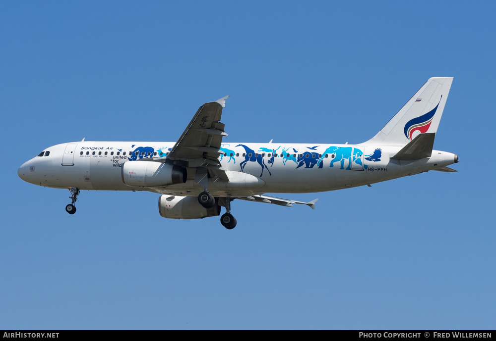 Aircraft Photo of HS-PPH | Airbus A320-232 | Bangkok Airways | AirHistory.net #206407