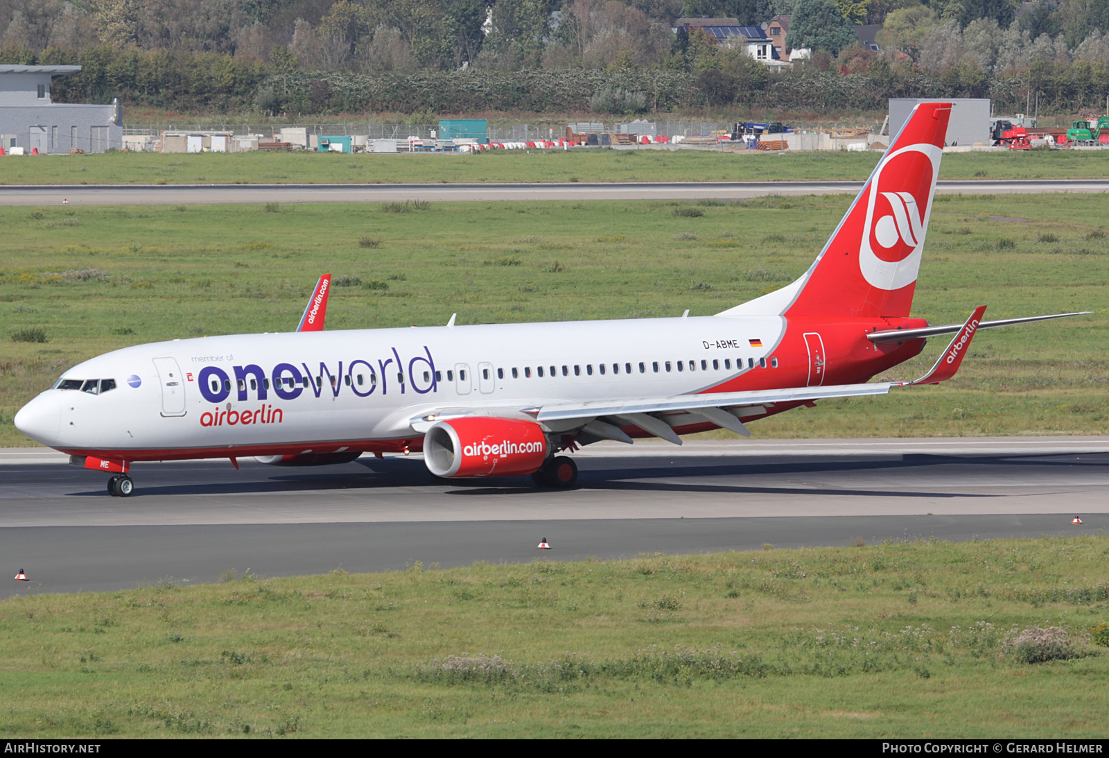 Aircraft Photo of D-ABME | Boeing 737-86J | Air Berlin | AirHistory.net #206415