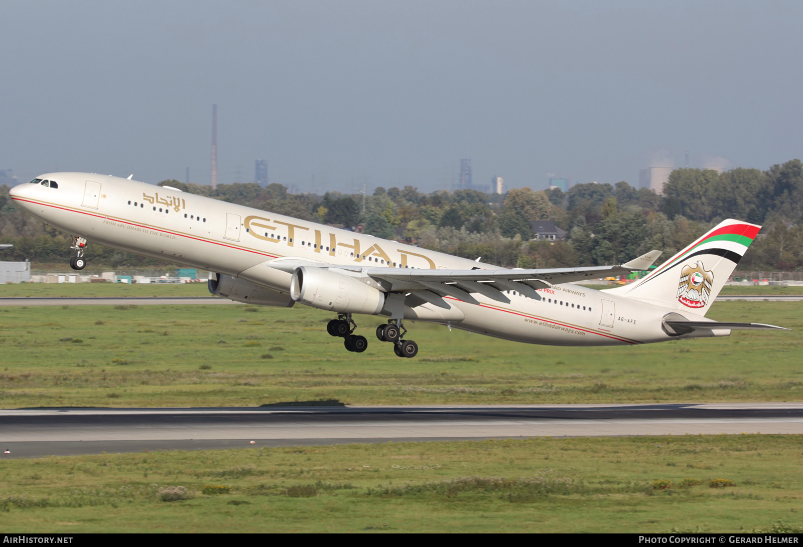 Aircraft Photo of A6-AFE | Airbus A330-343 | Etihad Airways | AirHistory.net #206416