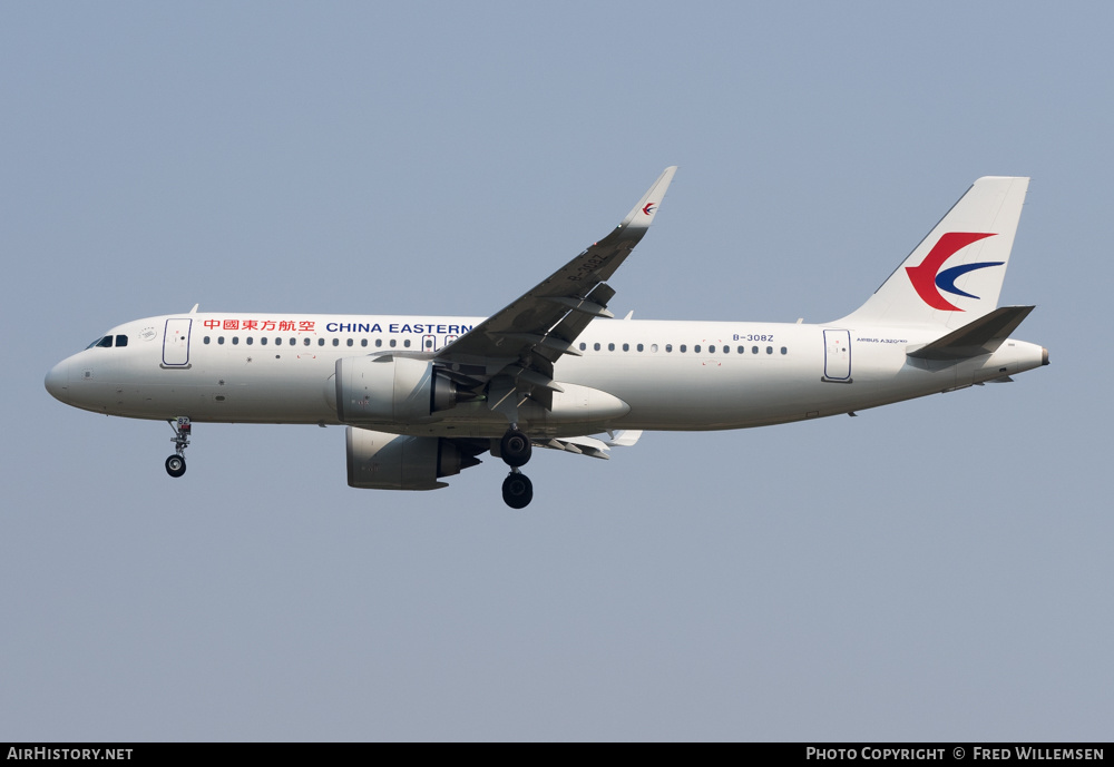 Aircraft Photo of B-308Z | Airbus A320-251N | China Eastern Airlines | AirHistory.net #206418