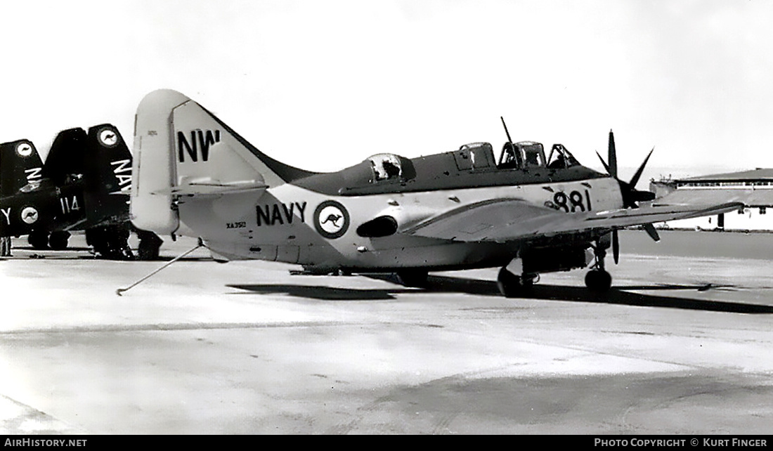 Aircraft Photo of XA350 | Fairey Gannet AS.1 | Australia - Navy | AirHistory.net #206420