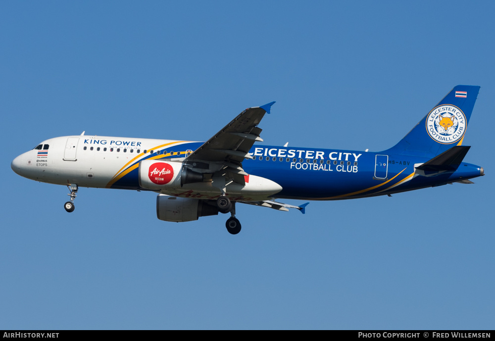 Aircraft Photo of HS-ABV | Airbus A320-216 | AirAsia | AirHistory.net #206421