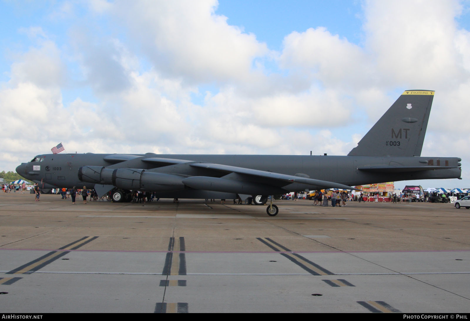 Aircraft Photo of 61-0003 / AF61-003 | Boeing B-52H Stratofortress | USA - Air Force | AirHistory.net #206423