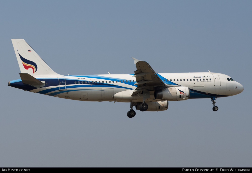 Aircraft Photo of HS-PPJ | Airbus A320-232 | Bangkok Airways | AirHistory.net #206427