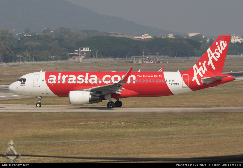 Aircraft Photo of HS-BBG | Airbus A320-216 | AirAsia | AirHistory.net #206439